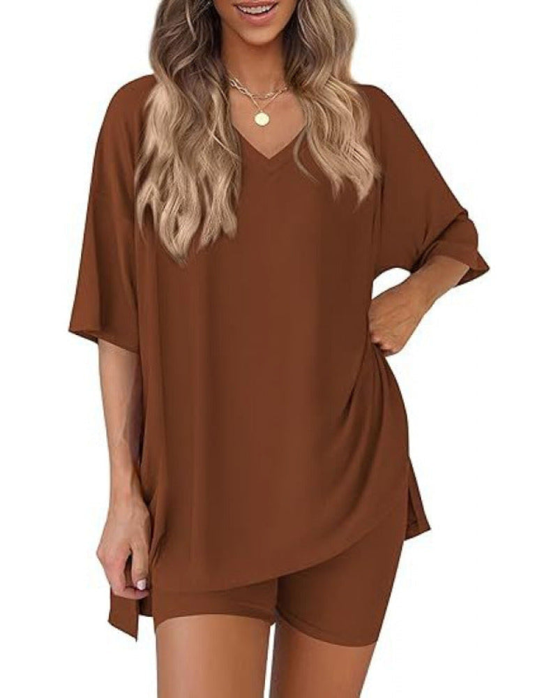 Casual Vibe Cozy Oversized 2-Piece Lounge Set – Plush Comfort for Everyday Lounging