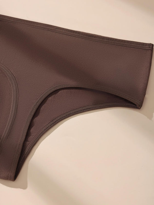 Contour-Enhancing High-Waist Seamless Thongs with Tummy Control, Ultra-Soft Stretch, No-Show Silhouette