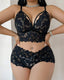 Plus Size Lace Lingerie Set - 2-Piece Sexy Sleepwear for Curves