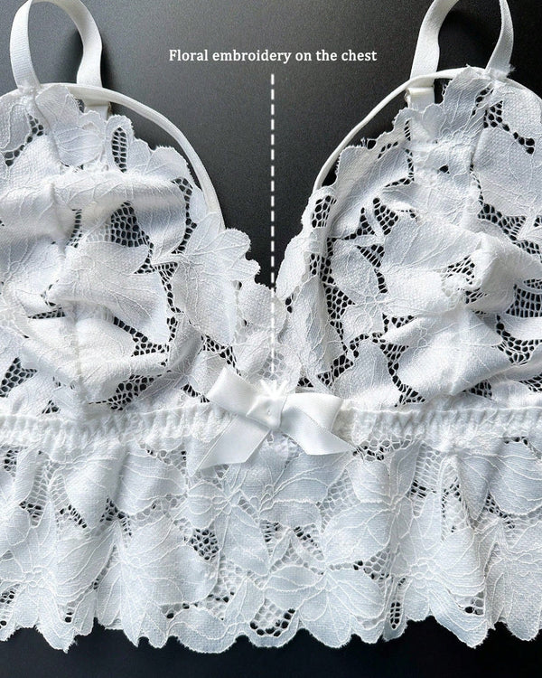 Plus Size Lace Lingerie Set - 2-Piece Sexy Sleepwear for Curves