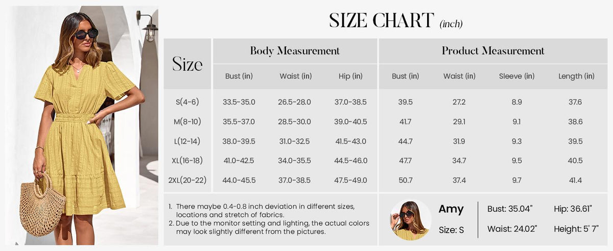 Spring 2026 Women's V-Neck Mini Dress – Boho Beachwear, Effortless Summer Style