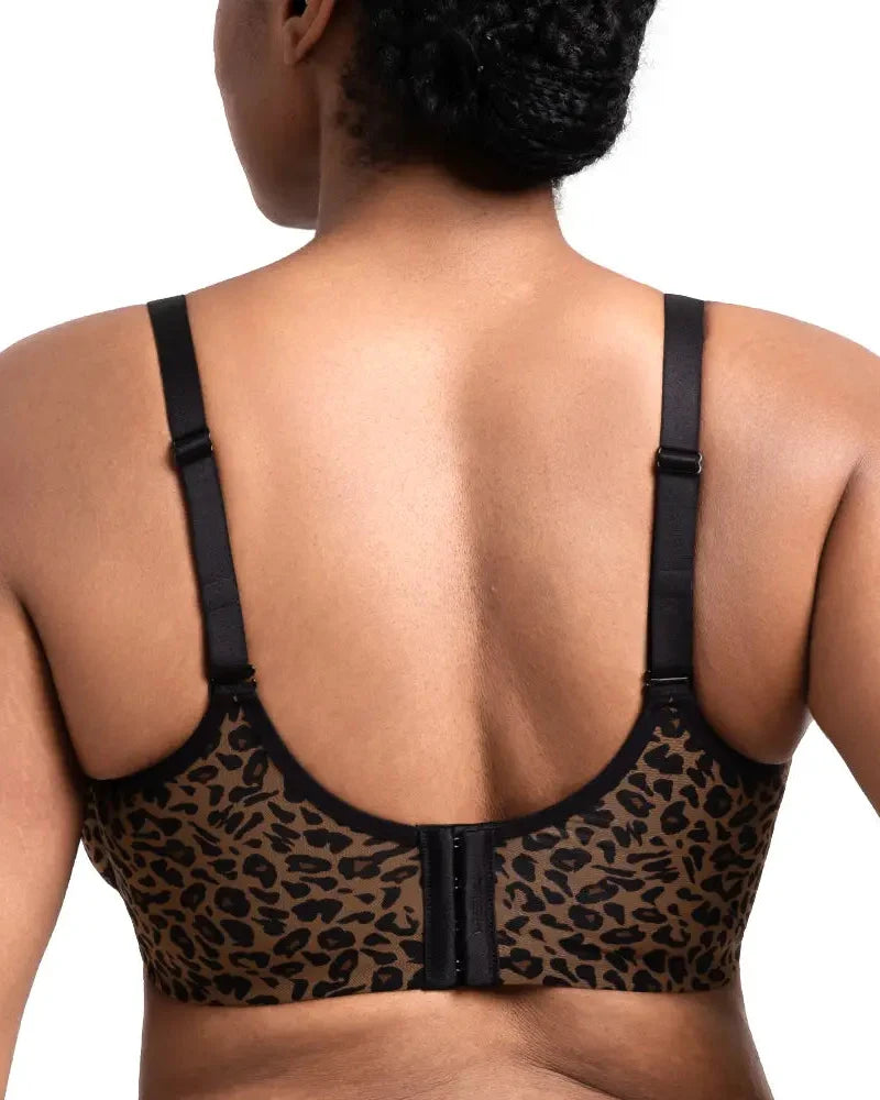 Air Light Plus-Size Mesh Underwire Minimizer Bra for Everyday Comfort and a Smoother Silhouette