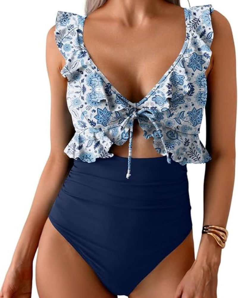 Confidence-Boosting V-Neck Swimsuit Secondary image