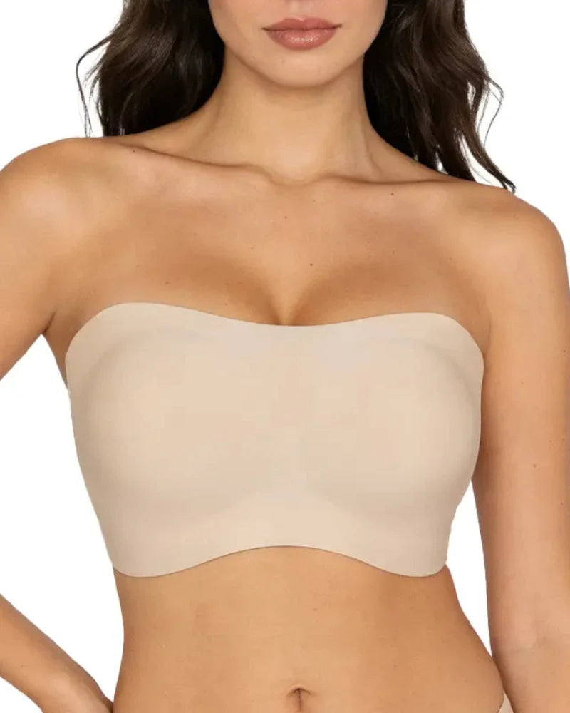 Strapless Jelly Wireless Padded Bra - Non-Slip, Seamless Comfort Secondary image