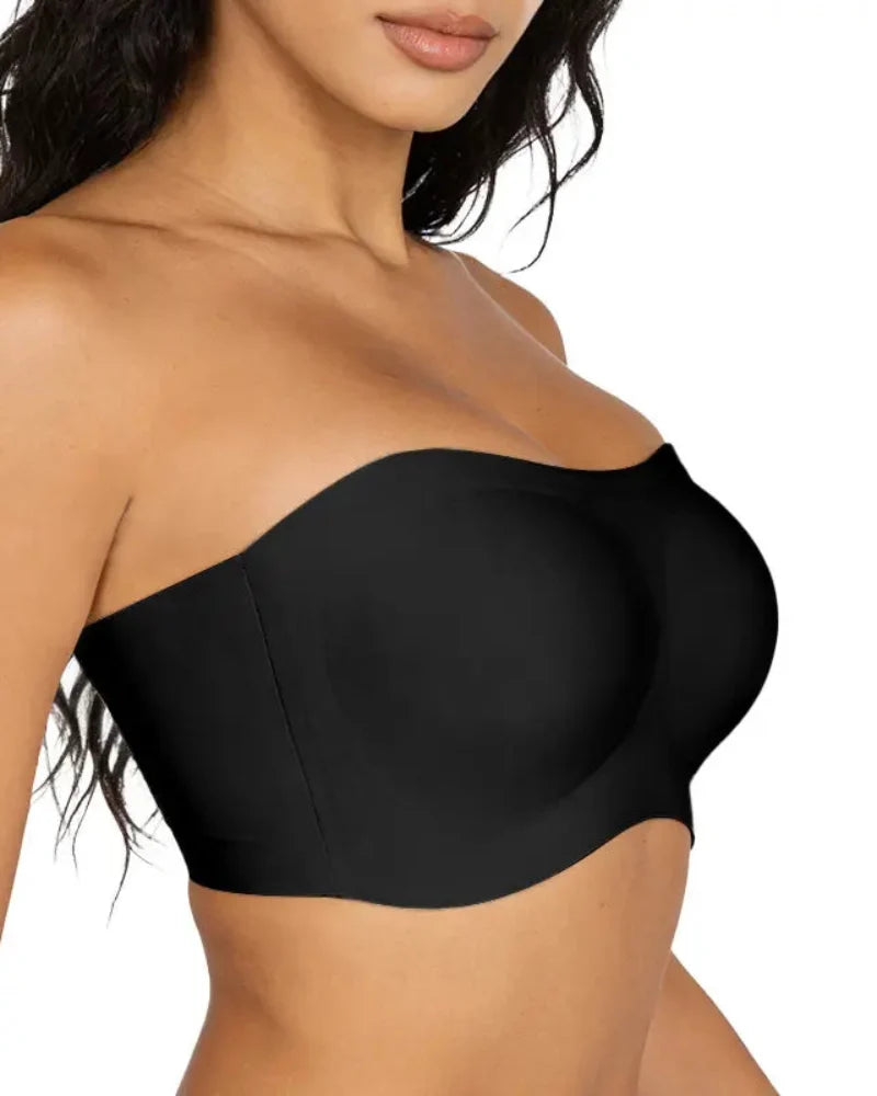 Strapless Jelly Wireless Padded Bra - Non-Slip, Seamless Comfort
