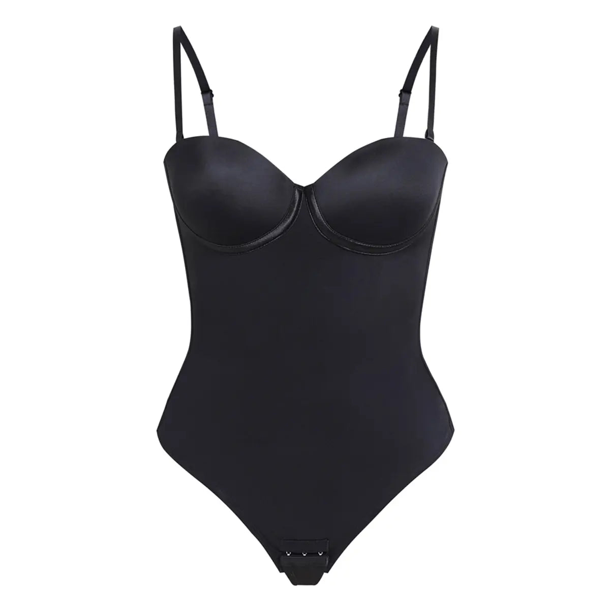 Seamless Lace-Up Bodysuit for a Sleek, Curved Silhouette