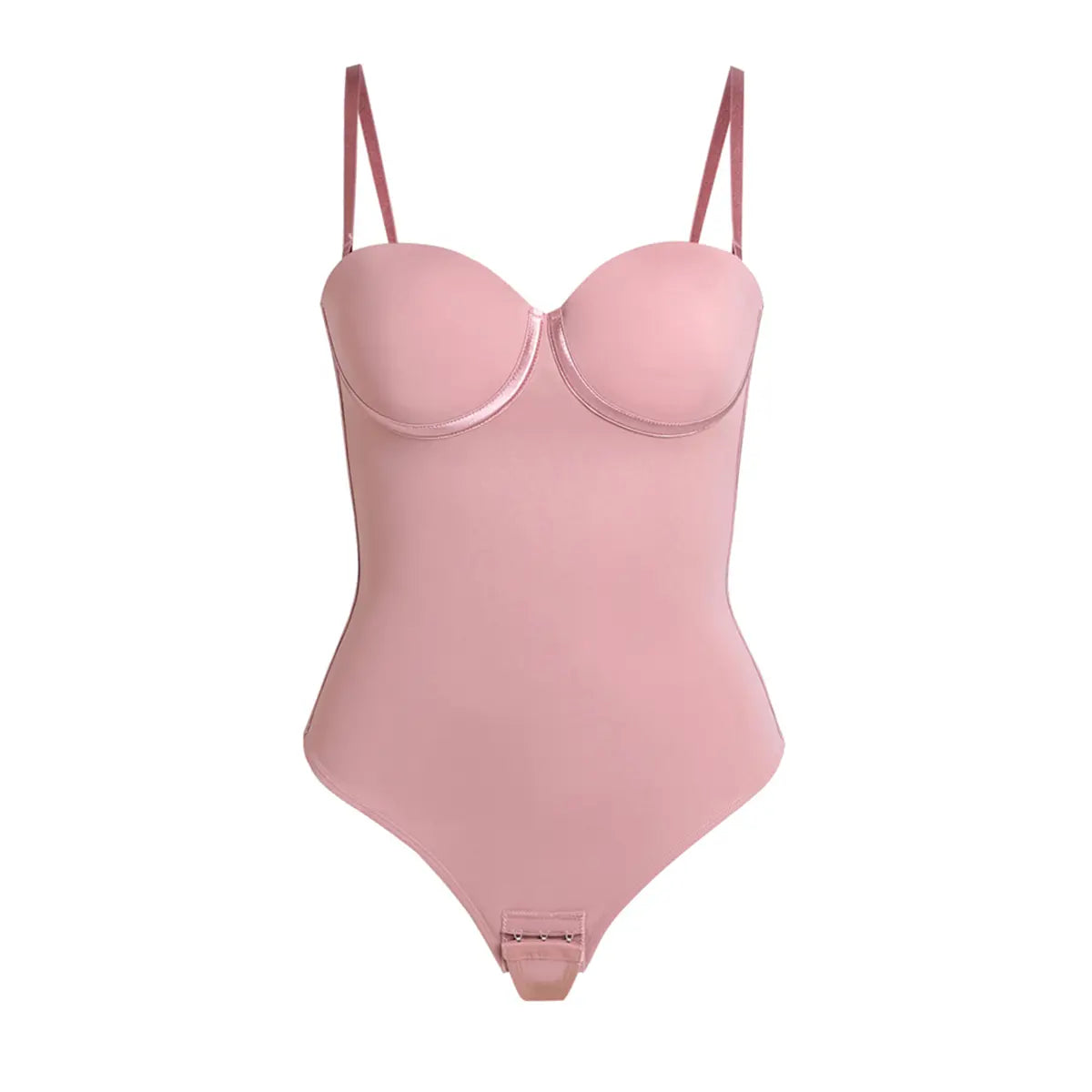 Seamless Lace-Up Bodysuit for a Sleek, Curved Silhouette