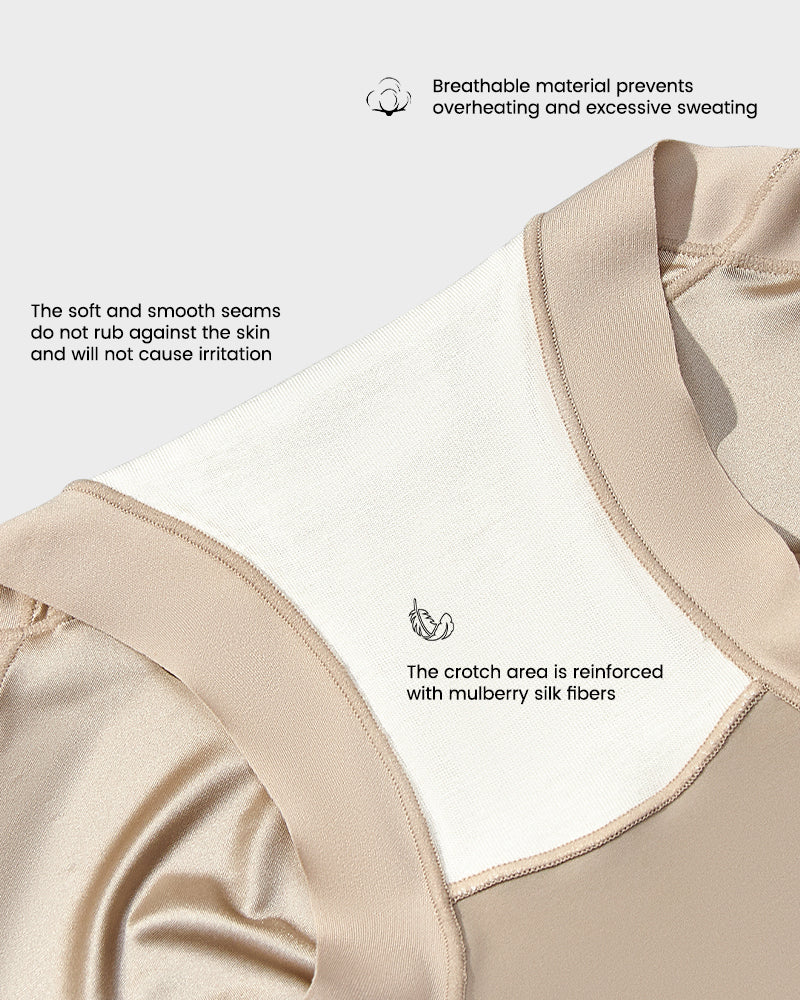 Smoothing High-Waist Shaping Panties with Cross-Panel Support (6-Pack)