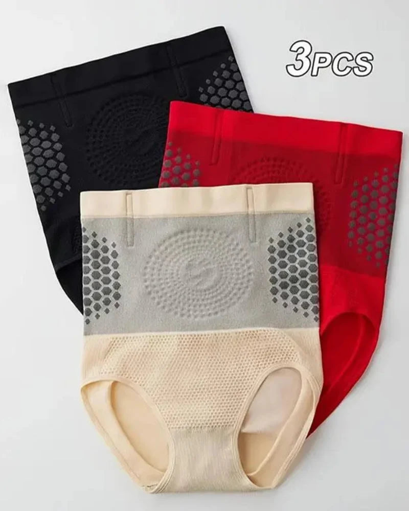 Flattering High-Waist Shaping Yoga Panties with Tummy Control
