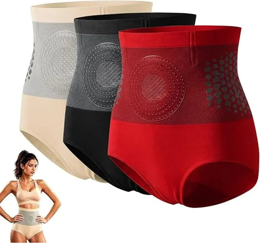 Flattering High-Waist Shaping Yoga Panties with Tummy Control