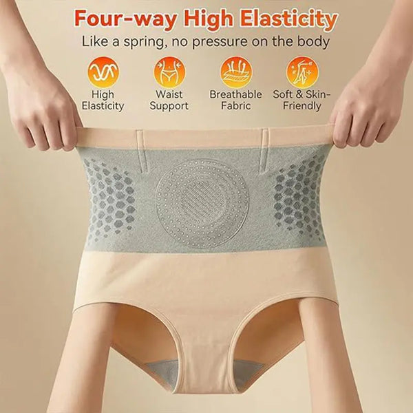 Flattering High-Waist Shaping Yoga Panties with Tummy Control