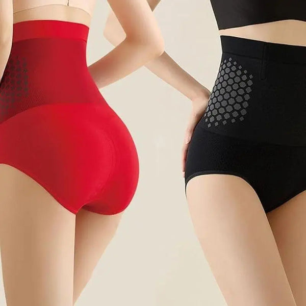 Flattering High-Waist Shaping Yoga Panties with Tummy Control