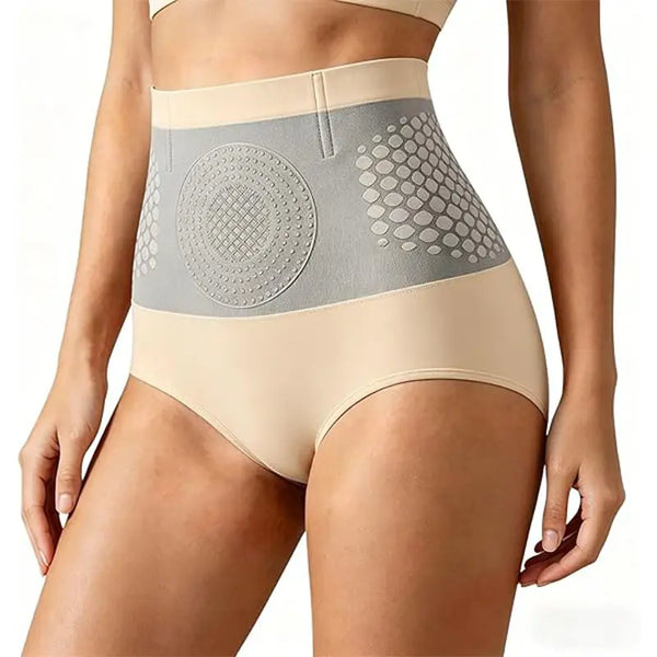 Flattering High-Waist Shaping Yoga Panties with Tummy Control