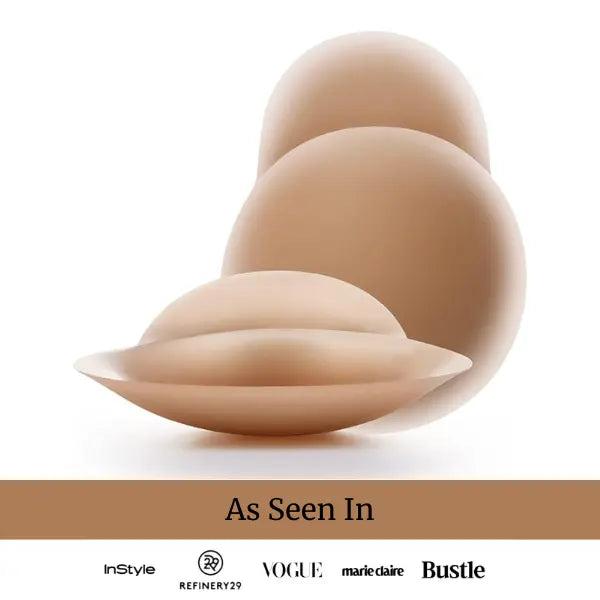 All-Day Lift Pasties — Reusable Silicone with Secure Adhesive for Comfortable Wear