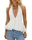 Women's Tie-Back Halter Top - Breezy Summer Style