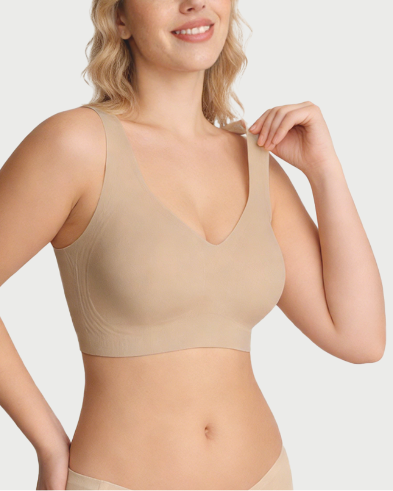 Lifting Jelly Bra with Wire-Free Comfort and Antibacterial Protection