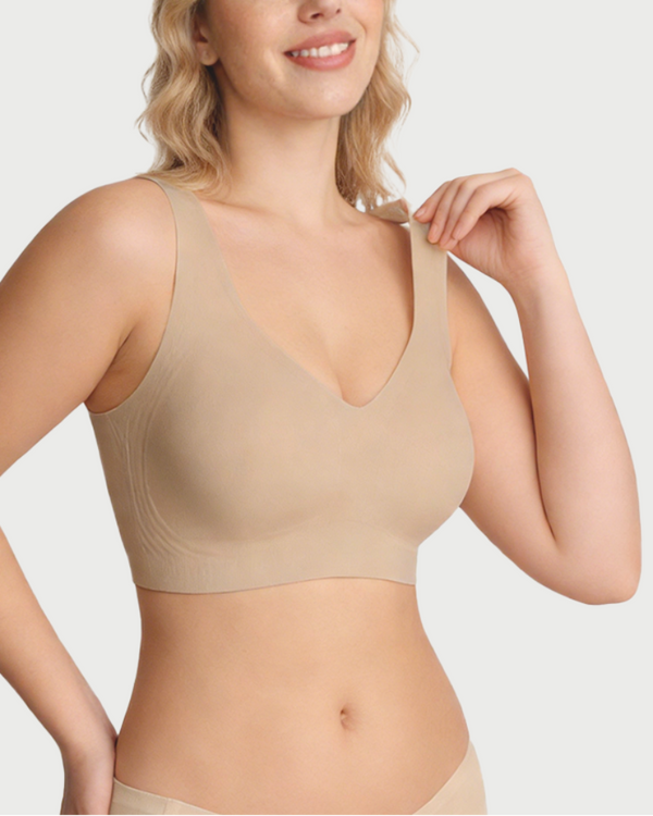 Lifting Jelly Bra with Wire-Free Comfort and Antibacterial Protection