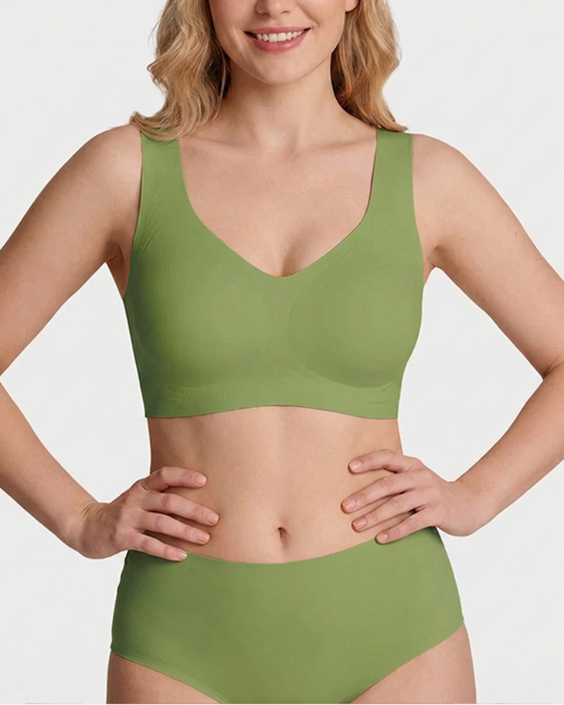 Lifting Jelly Bra with Wire-Free Comfort and Antibacterial Protection