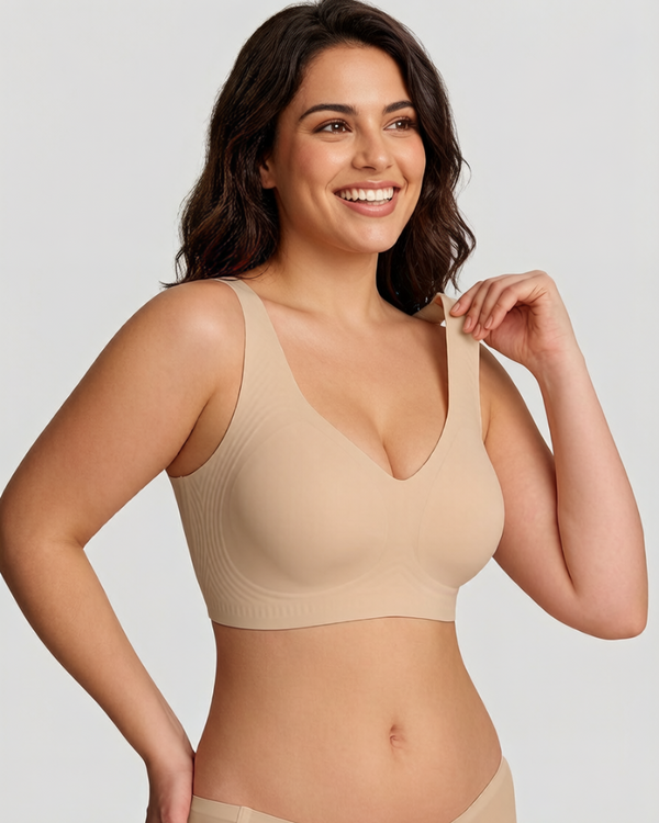Lifting Jelly Bra with Wire-Free Comfort and Antibacterial Protection