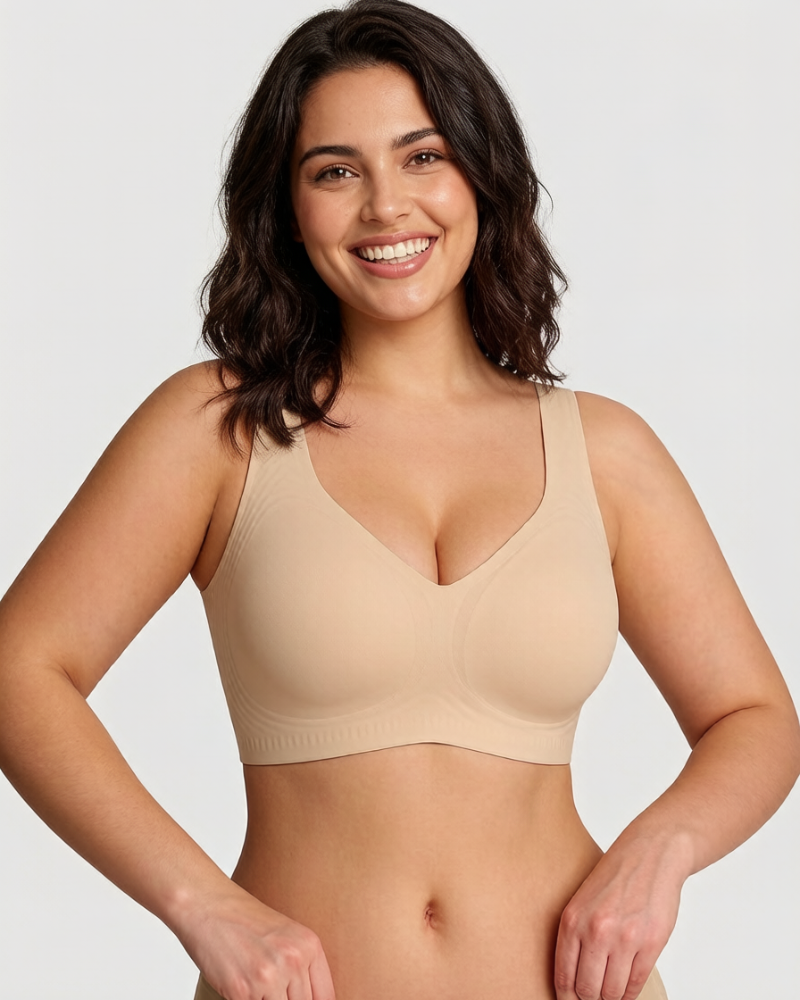 Lifting Jelly Bra with Wire-Free Comfort and Antibacterial Protection