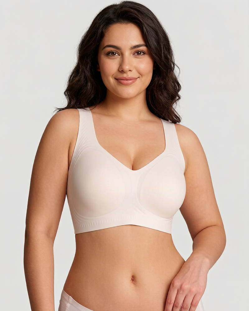 Lifting Jelly Bra with Wire-Free Comfort and Antibacterial Protection