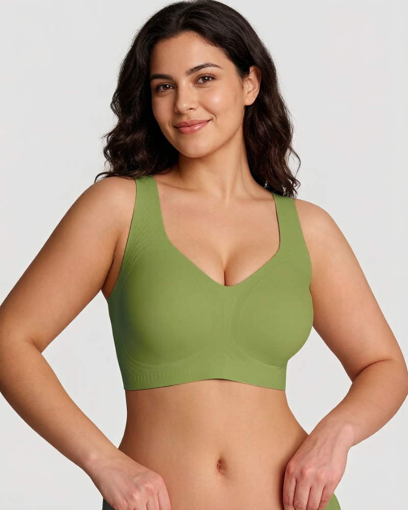 Lifting Jelly Bra with Wire-Free Comfort and Antibacterial Protection