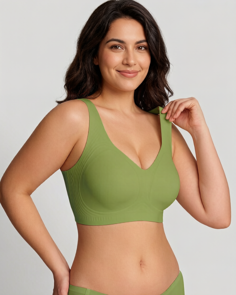 Lifting Jelly Bra with Wire-Free Comfort and Antibacterial Protection
