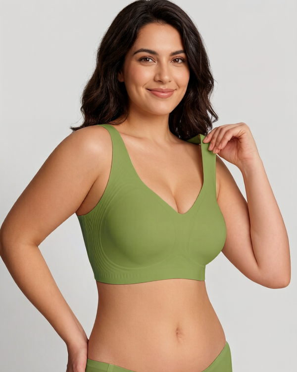 Lifting Jelly Bra with Wire-Free Comfort and Antibacterial Protection