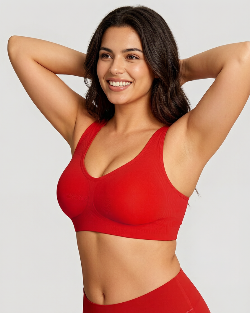 Lifting Jelly Bra with Wire-Free Comfort and Antibacterial Protection