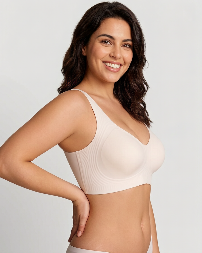Lifting Jelly Bra with Wire-Free Comfort and Antibacterial Protection