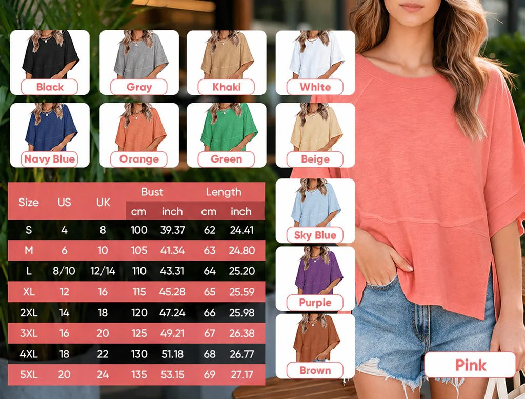Relaxed-Fit Flared-Sleeve T-Shirt