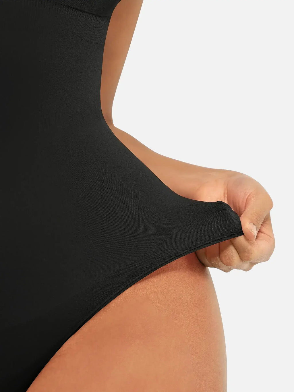 Seamless Covered Bust Jumpsuit Bodysuit with Thong Cut — Ultra-Fit