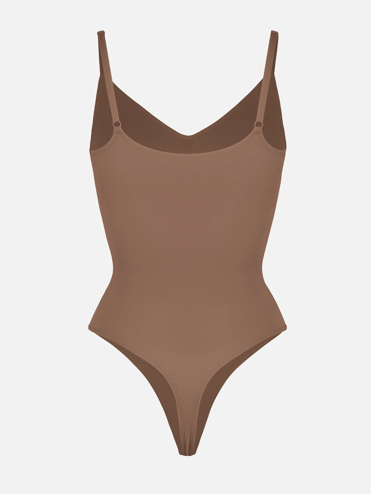 Seamless Covered Bust Jumpsuit Bodysuit with Thong Cut — Ultra-Fit