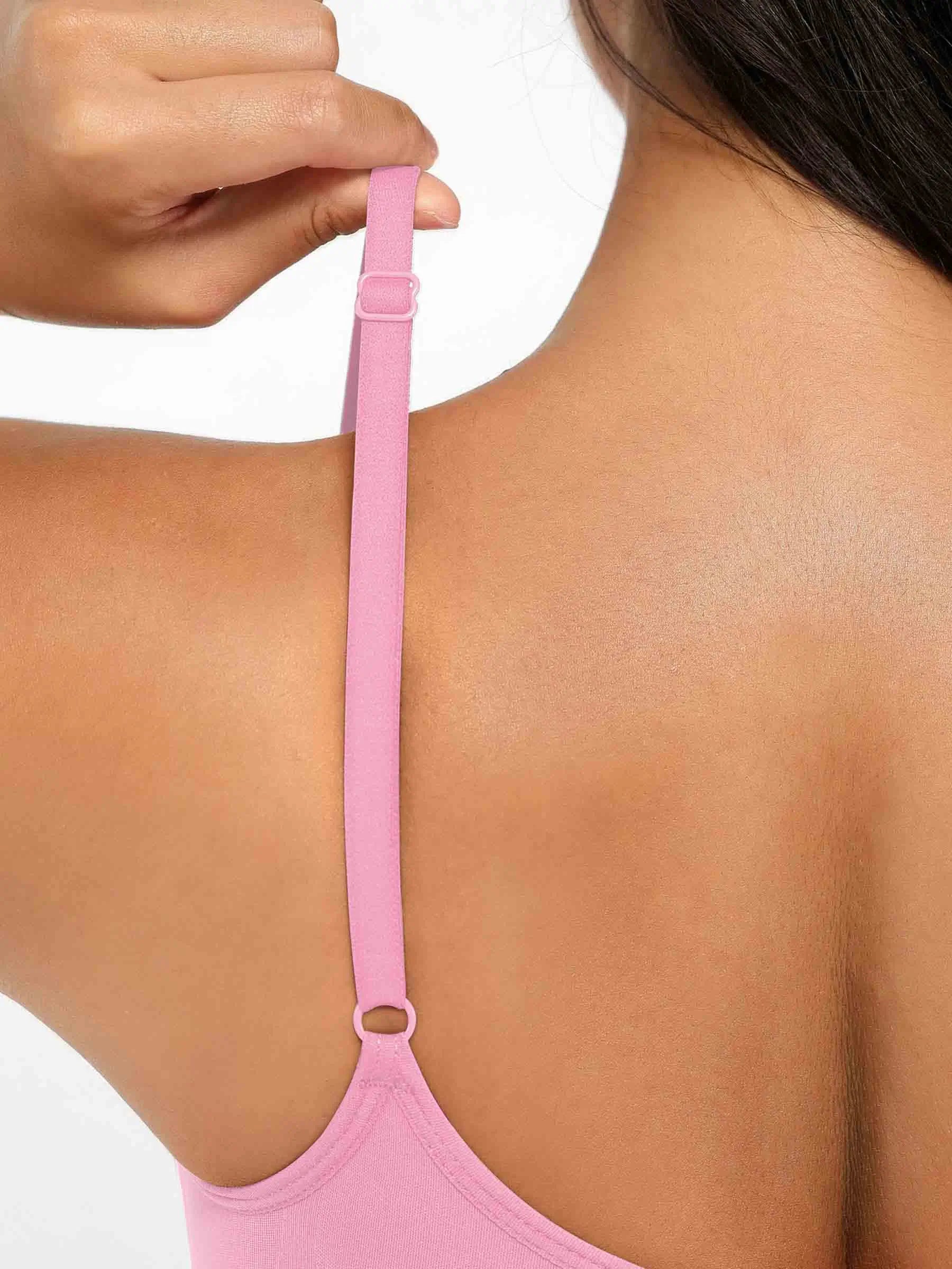 Seamless Covered Bust Jumpsuit Bodysuit with Thong Cut — Ultra-Fit