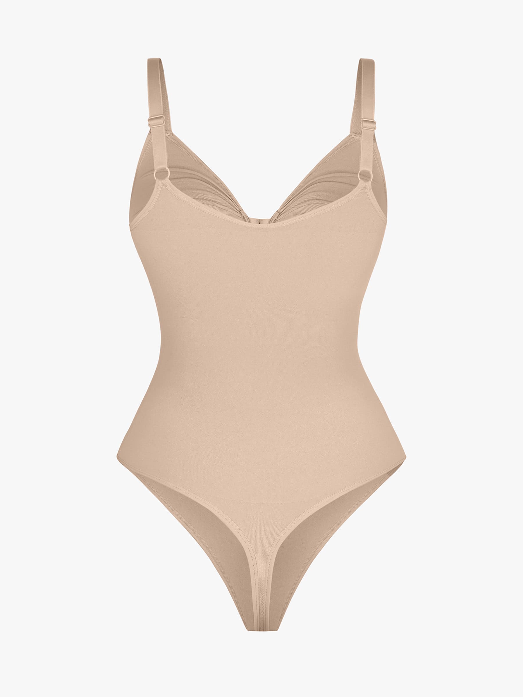 Curve-Shaping Tummy Control Seamless Zipper Bodysuit