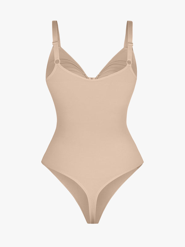 Curve-Shaping Tummy Control Seamless Zipper Bodysuit