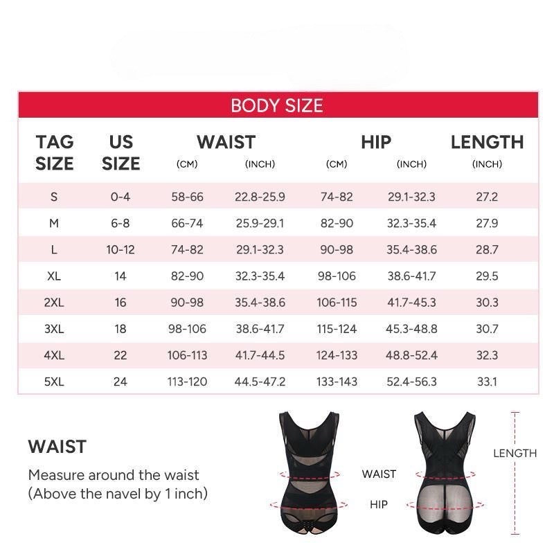 True Shape Mesh Shapewear Bodysuit – Breathable, Invisible Tummy Control