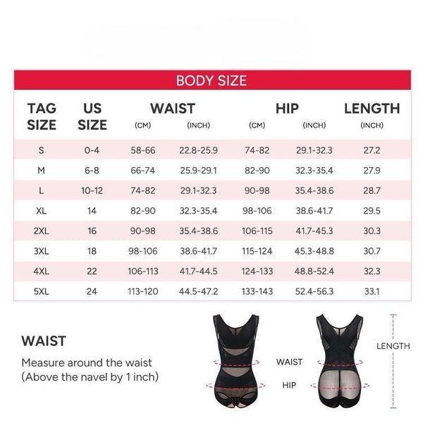 True Shape Mesh Shapewear Bodysuit – Breathable, Invisible Tummy Control