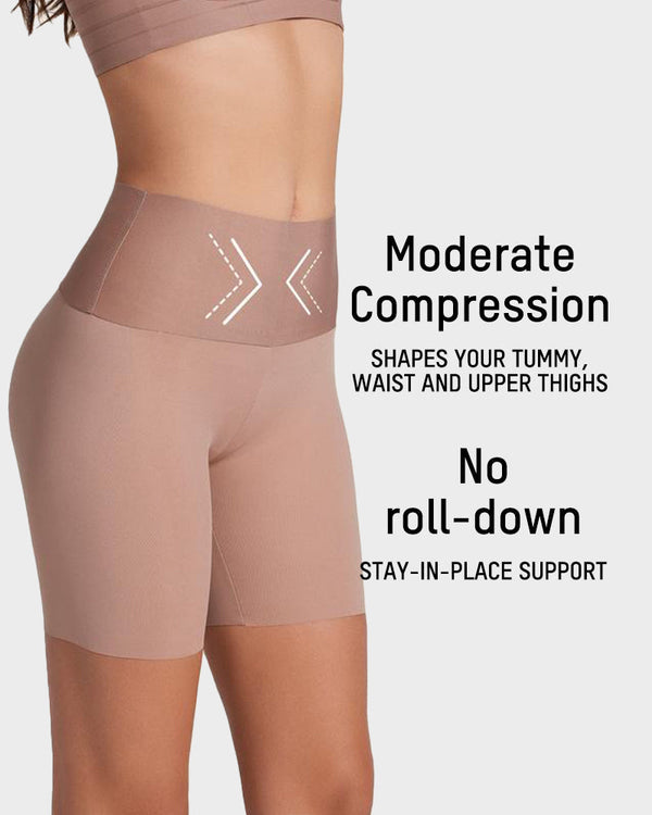 All-Day Stay-In-Place Seamless Slip-Shaper Shorts for Women