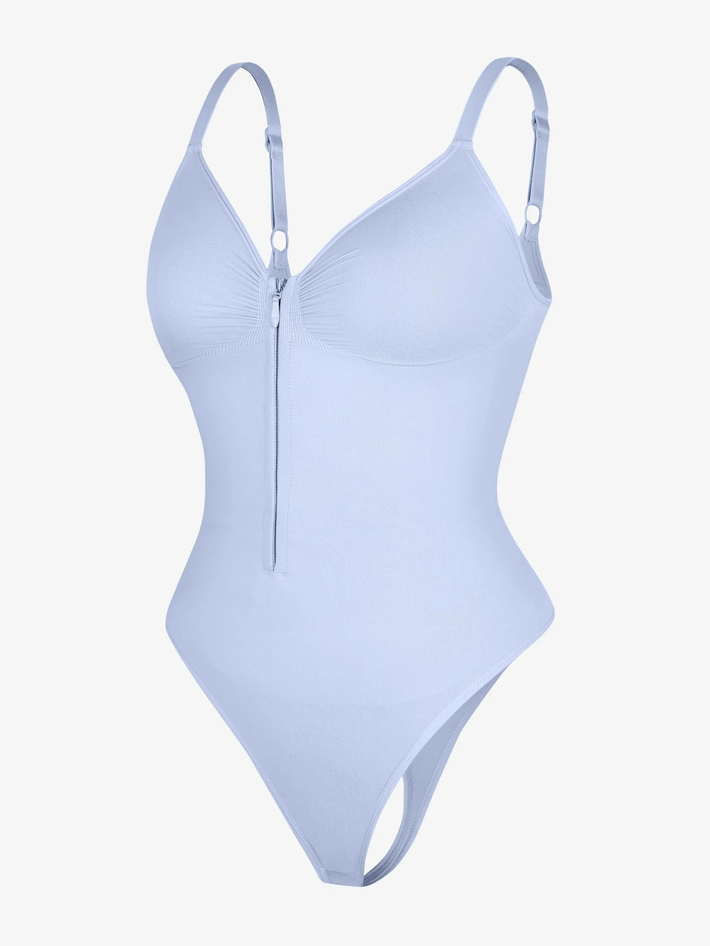 Curve-Shaping Tummy Control Seamless Zipper Bodysuit