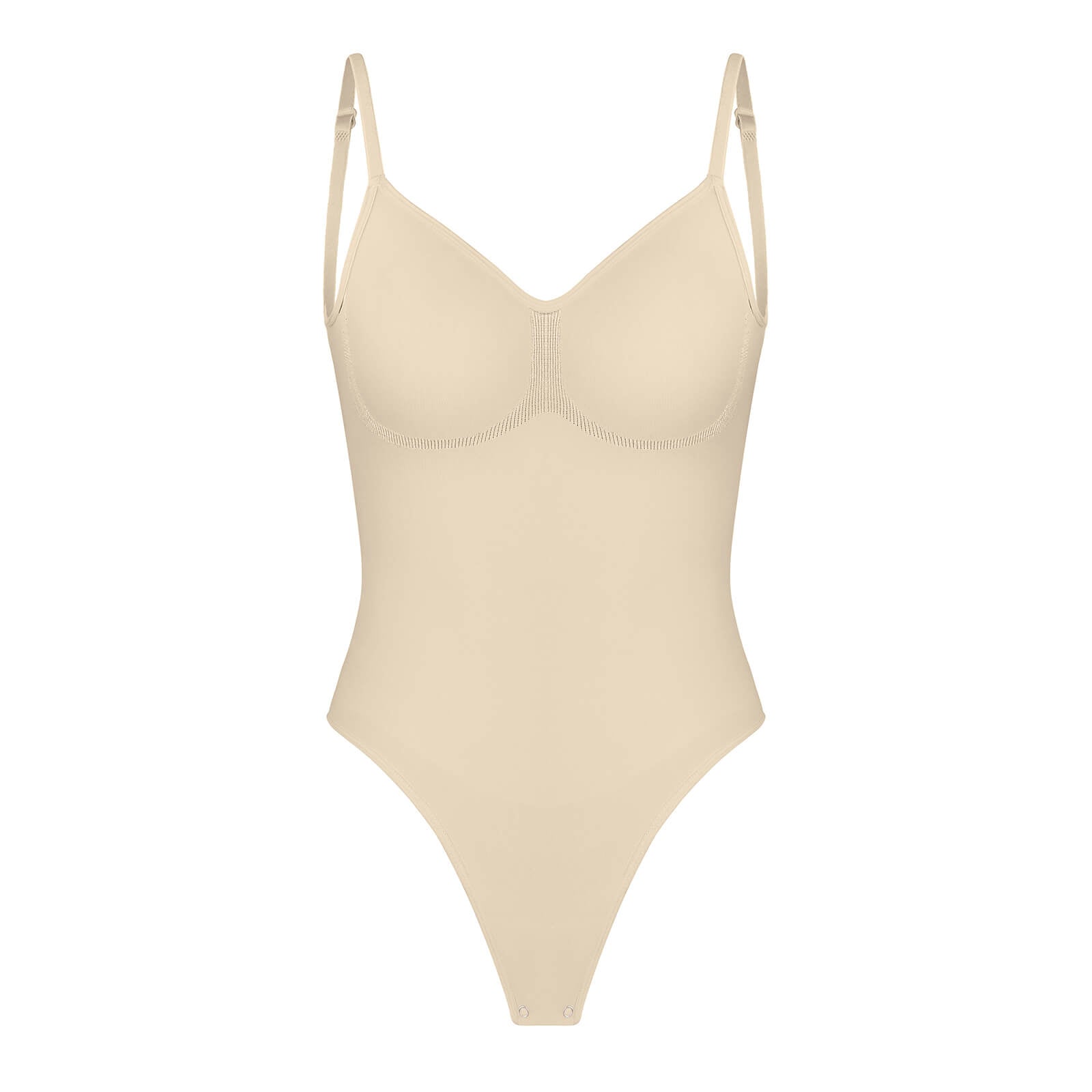 Low Back Seamless Tummy-Control Bodysuit Shapewear for a Sleek Silhouette