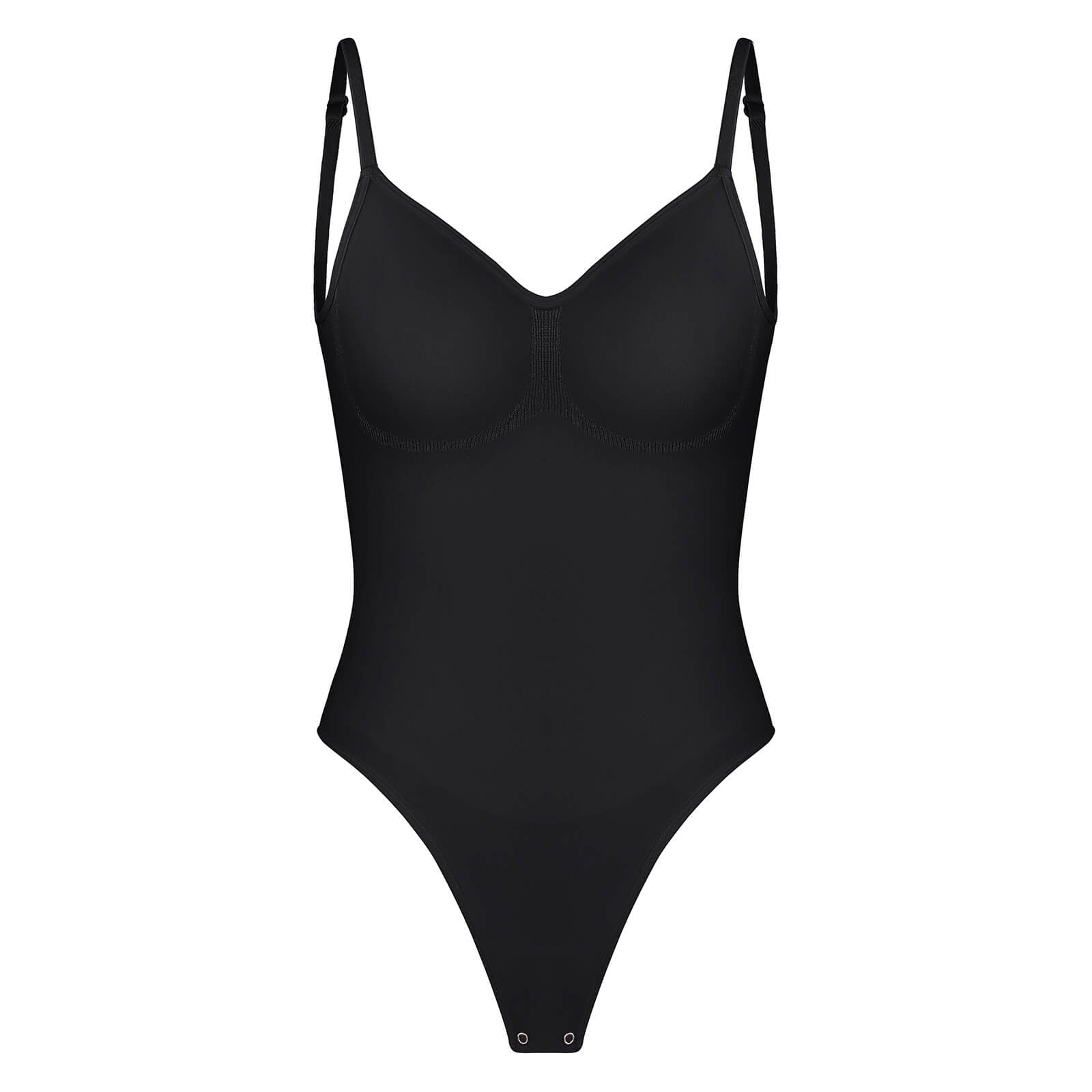 Low Back Seamless Tummy-Control Bodysuit Shapewear for a Sleek Silhouette