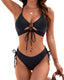 Women's Cutout String Bikini Set - Trendy Two-Piece Swimsuit Bathing Suit