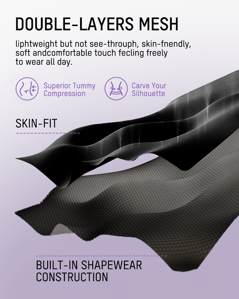 All-in-One Shaping Bodysuit with Thong Back – Sleek Contour & Ultra-Comfort