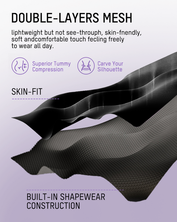 All-in-One Shaping Bodysuit with Thong Back – Sleek Contour & Ultra-Comfort
