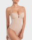 All-in-One Shaping Bodysuit with Thong Back – Sleek Contour & Ultra-Comfort