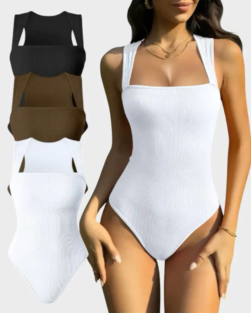 Flattering Sleeveless Tummy-Control Tank Tops & Bodysuits
