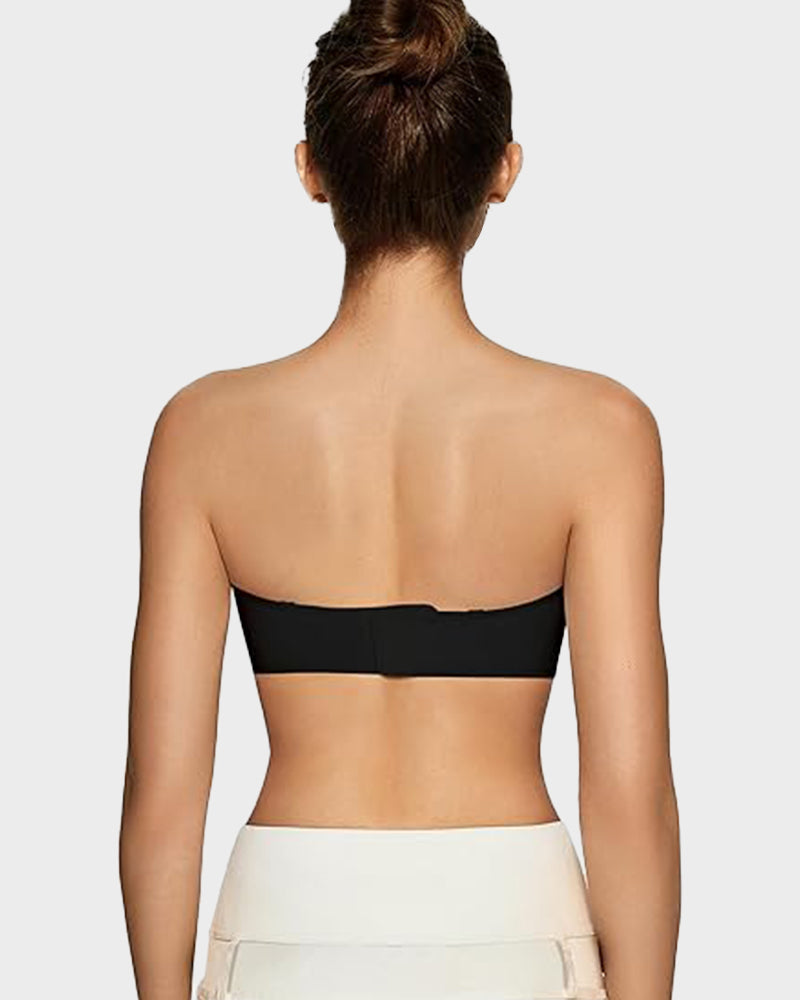 All-Day Comfort Seamless Strapless Bandeau Bra - Smooth, Invisible Support