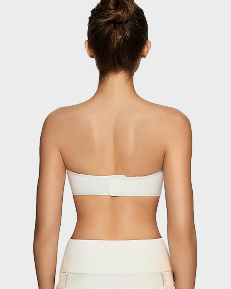 All-Day Comfort Seamless Strapless Bandeau Bra - Smooth, Invisible Support