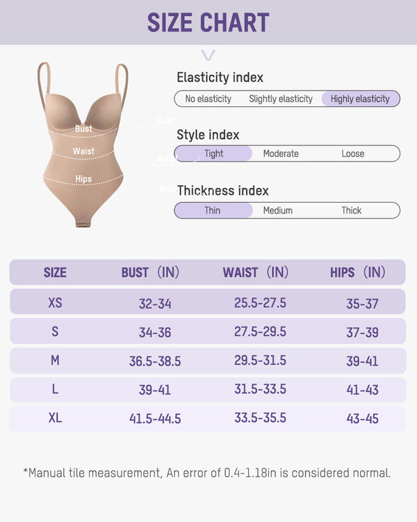 All-in-One Shaping Bodysuit with Thong Back – Sleek Contour & Ultra-Comfort